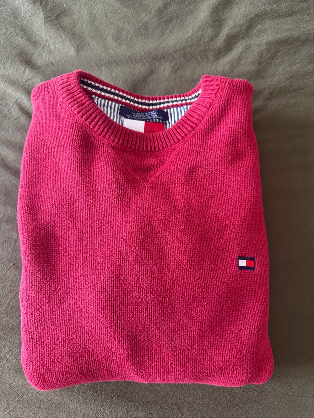 Tommy Hilfiger 100% cotton Crewneck Sweater
